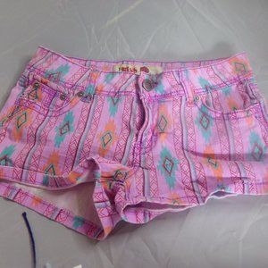 1st Kiss Size 5/6 Short . inseam 2 1/4 Color Pink